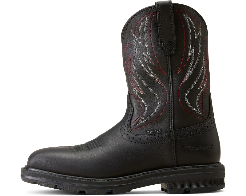 Men's Ariat Sierra Shock Shield Steel Toe Work Boots