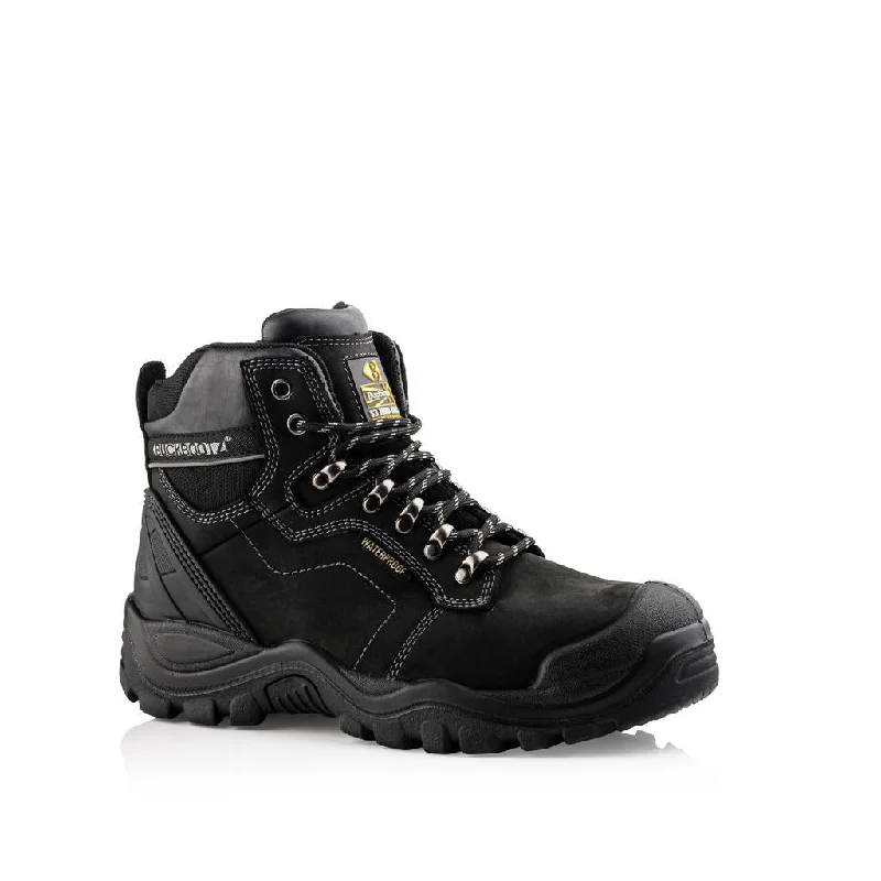 Buckbootz BSH009 Hiker Safety Boots Waterproof Buckshot Buckler Boots