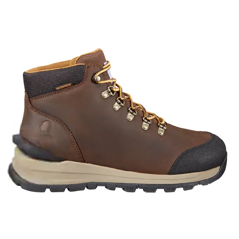 Carhartt Men's Gilmore 5"" WP Soft Toe Work Hiker Boot -Brown- FH5050-M