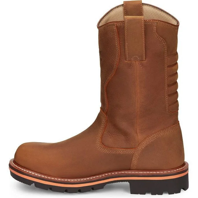 Chippewa Men's Thunderstruck 11"" WP Slip Resist Work Boot -Tan- TH1040