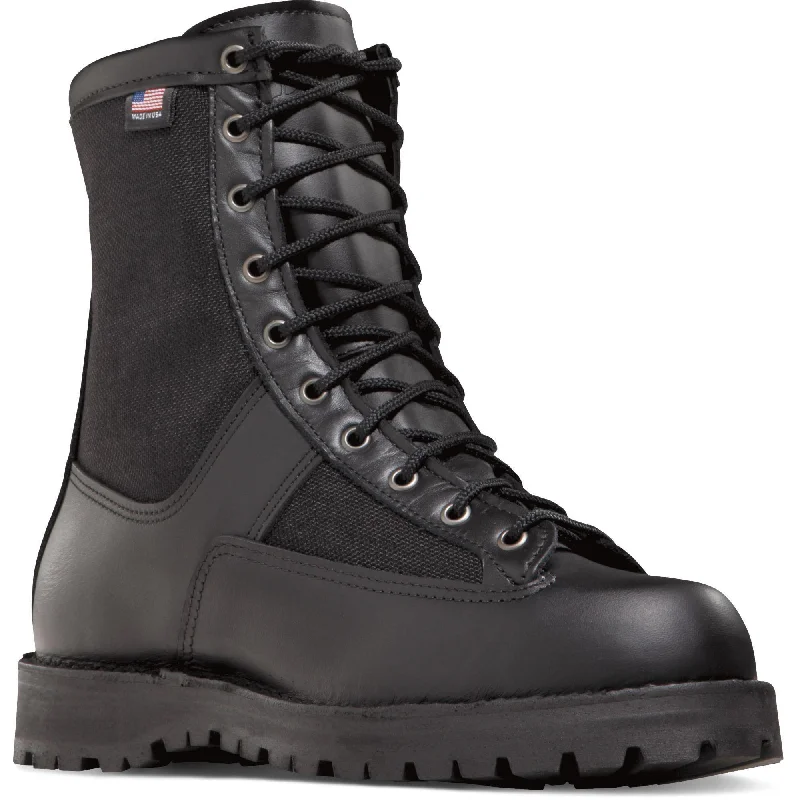 Danner Men's Acadia USA Made 8"" Insulated WP Duty Boot - Black - 22600