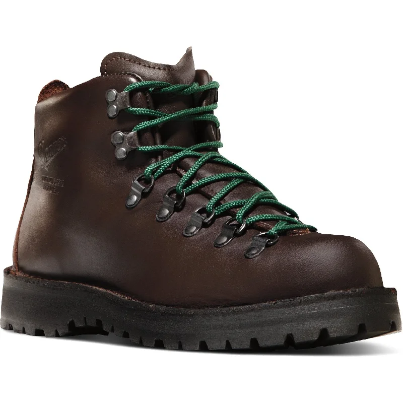 Danner Men's Mountain Light II 5"" WP USA Made Hiking Boot Brown- 30800