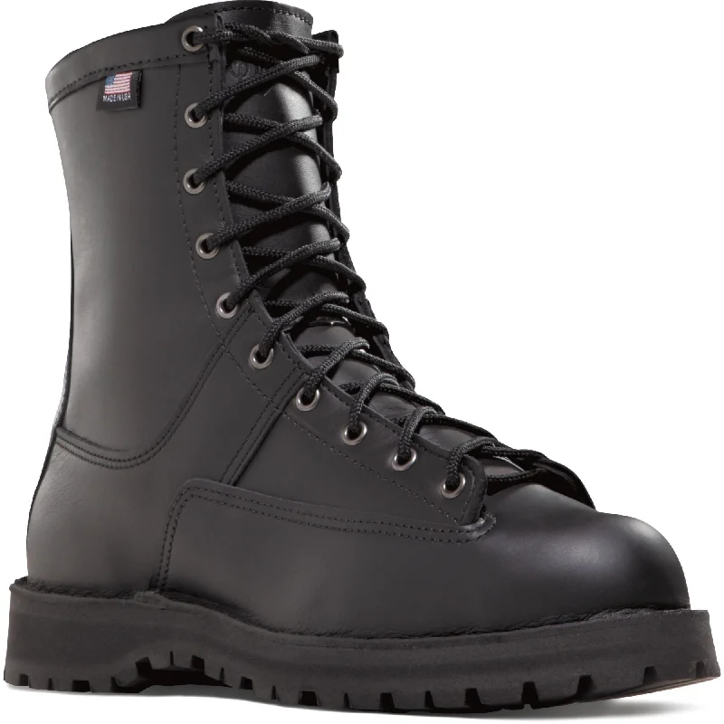 Danner Men's Recon USA Made 8"" Insulated WP Duty Boot - Black - 69410