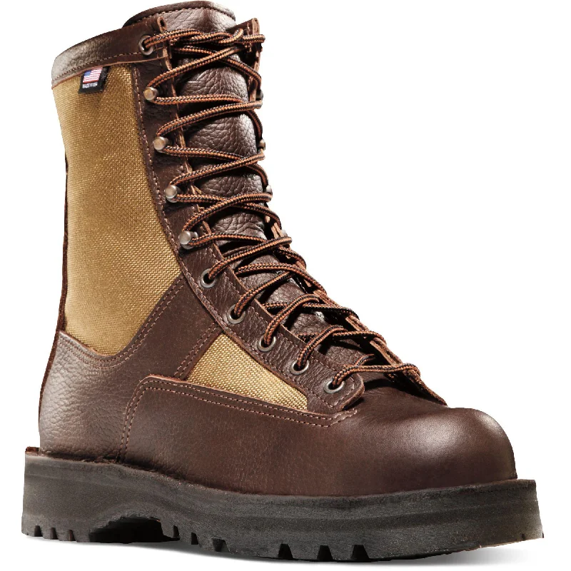 Danner Men's Sierra 8"" USA Made Insulated WP Hunt Boot - Brown - 63100