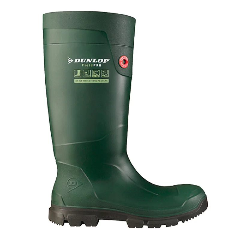 Dunlop Purofort Fieldpro Wellies - Green