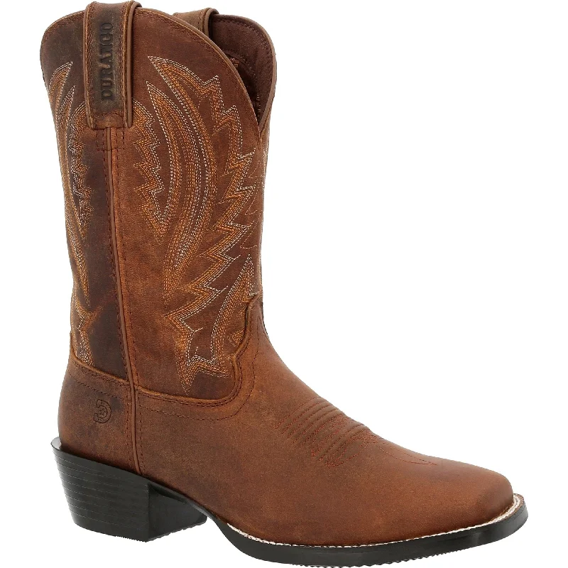 Durango Men's Westward™ 11"" Square Toe Western Boot - Cognac - DDB0352