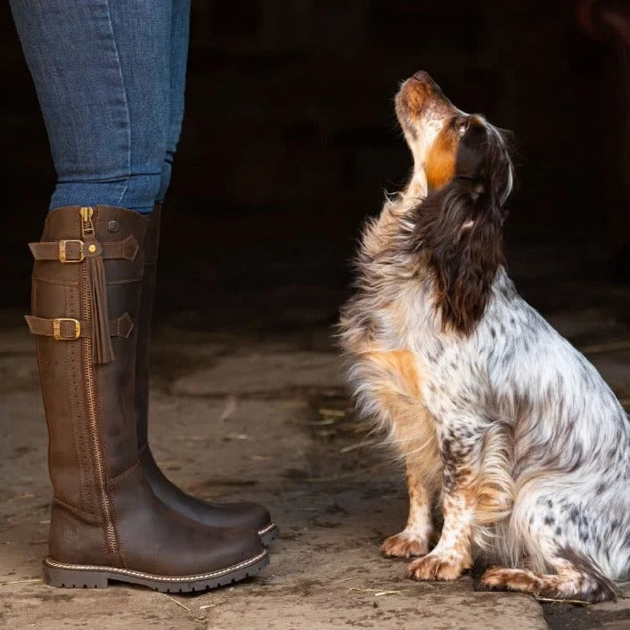 Hudson Storm Waterproof Boots - Chocolate