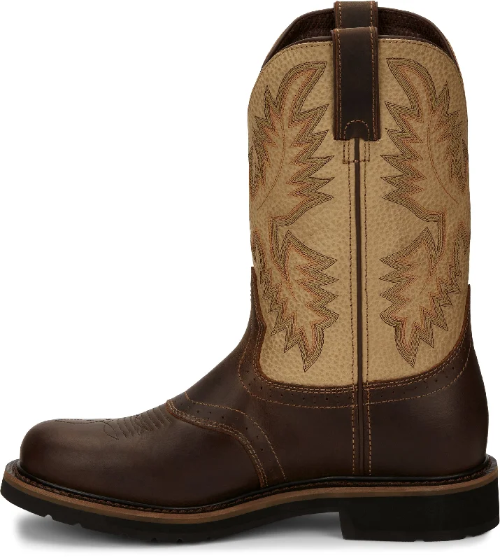 Justin Men's Superintendent Golden Brown Work Boots SE4660