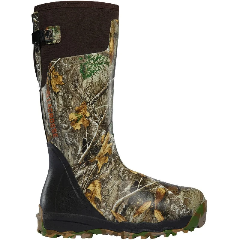 Lacrosse Men's Alphaburly Pro 18"" WP Rubber Hunt Boot Realtree 376024