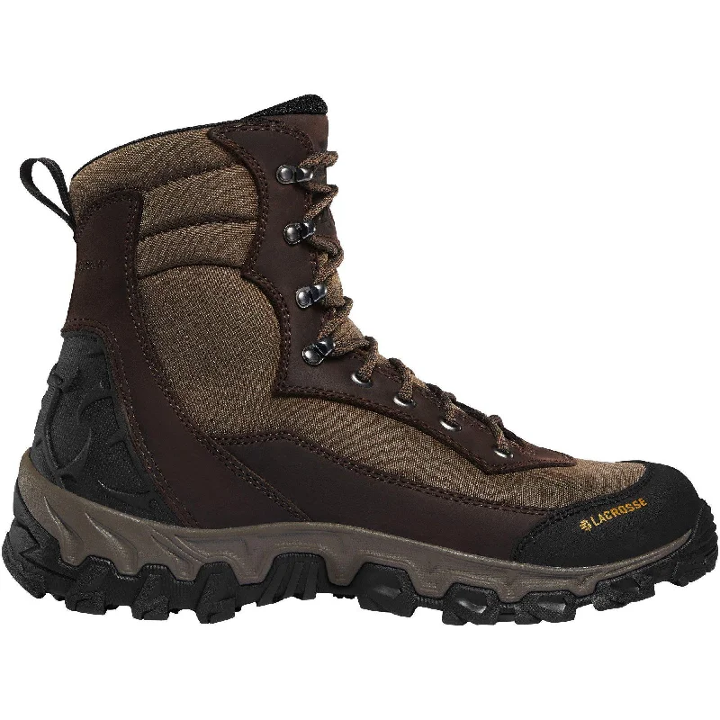 Lacrosse Men's Lodestar 7"" Soft Toe WP 400G Hunt Boot - Brown - 516334