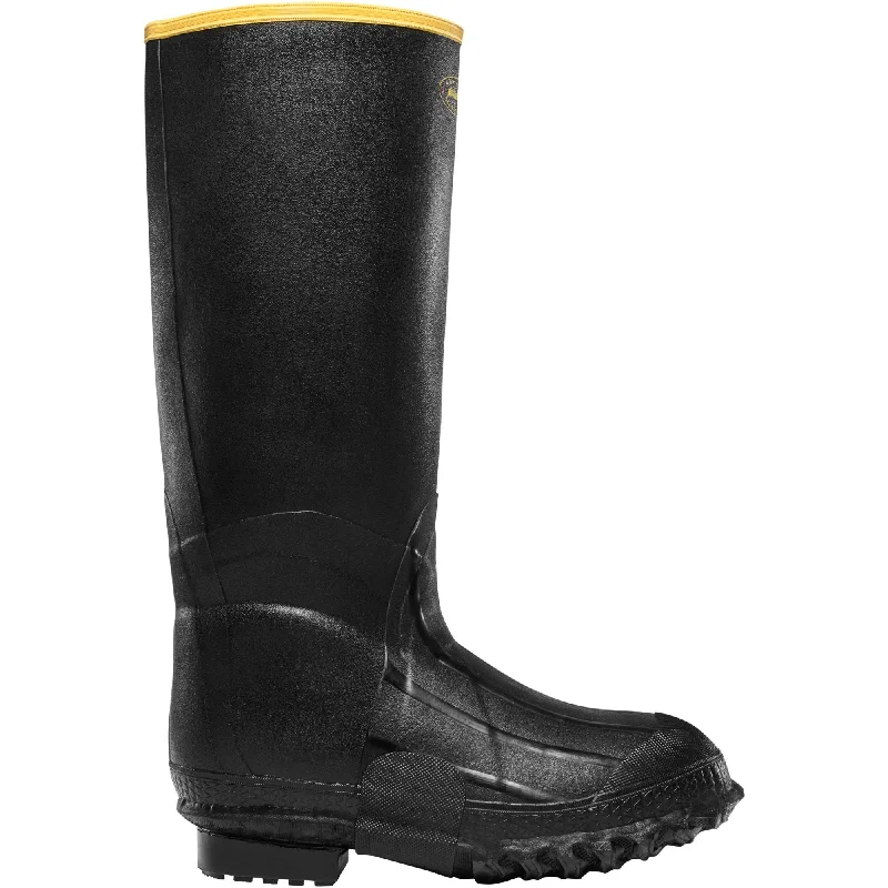 LaCrosse Men's ZXT Knee Boot 16"" Ins Rubber Work Boot - Black - 189010