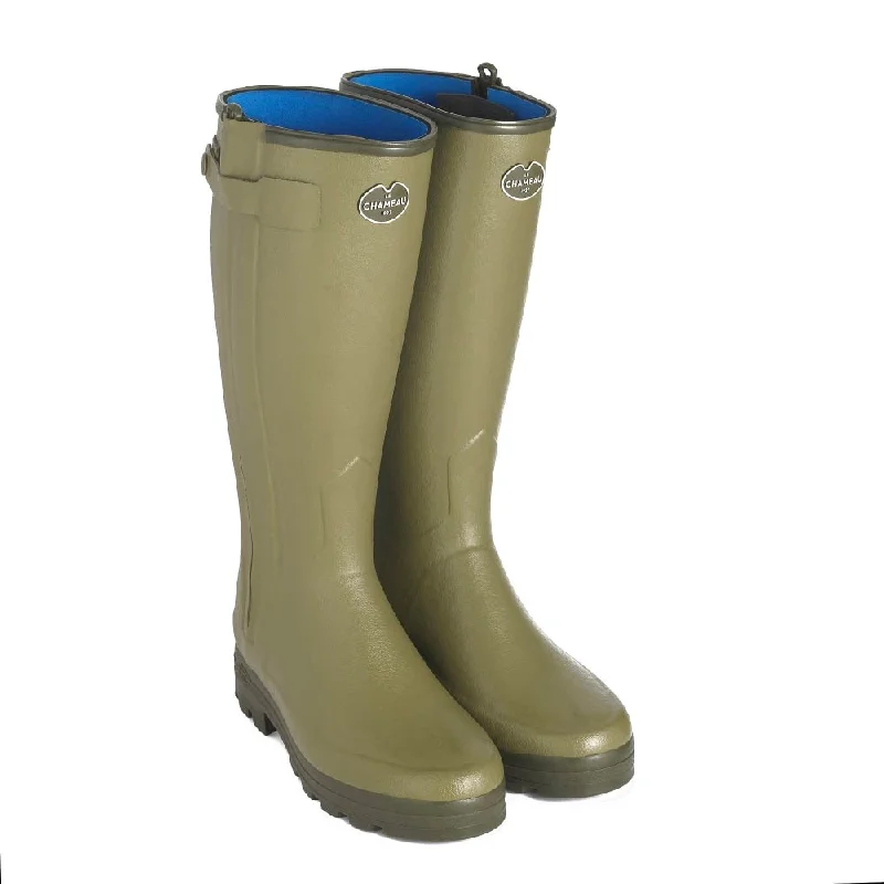 Le Chameau Chasseur Neoprene Lined Wellies - Mens