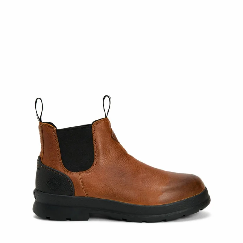 Muck Footwear Men CHORE FARM LEATHER CARAMELLEATHER