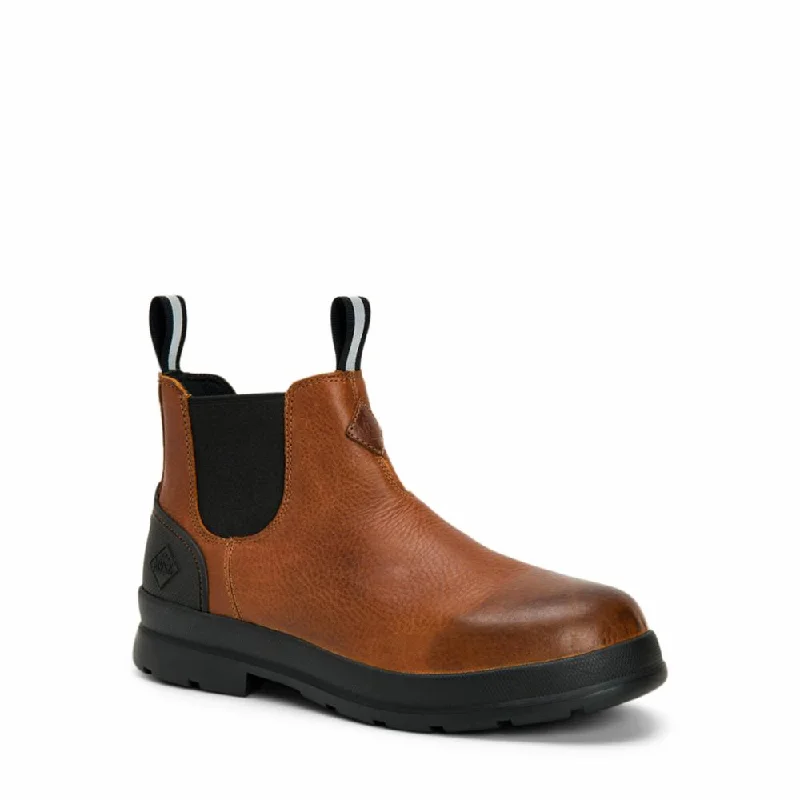 Muck Footwear Men CHORE FARM LEATHER CARAMELLEATHER