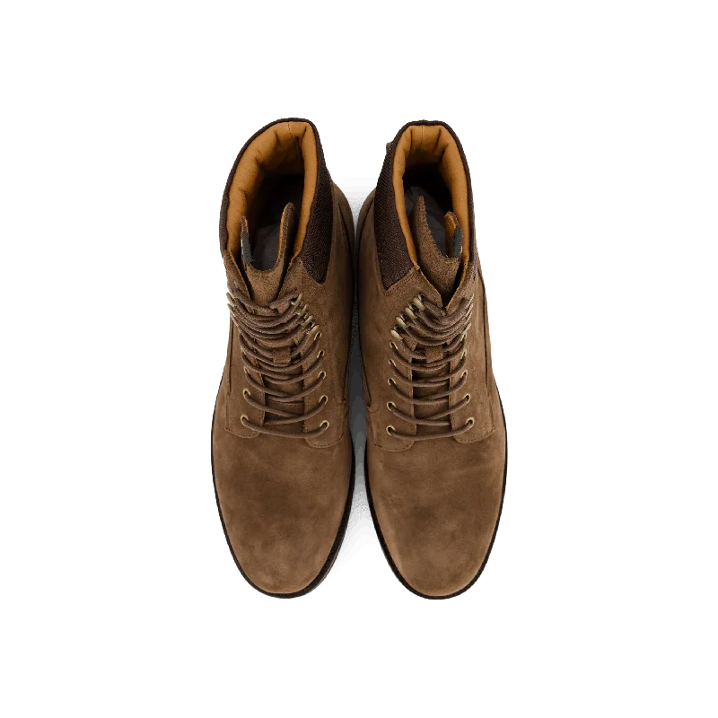 Bryson Suede Boot Chocolate Brown