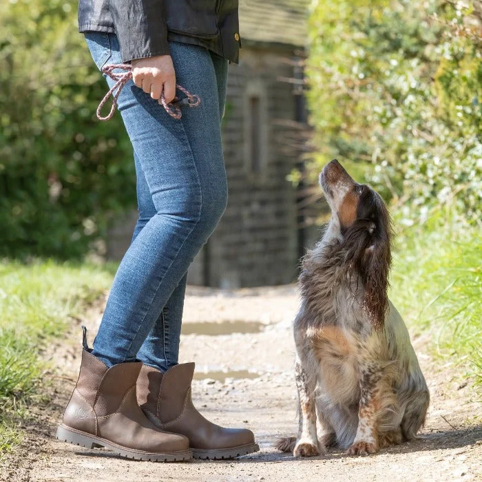 Quebec Waterproof Ankle Boots - Brown