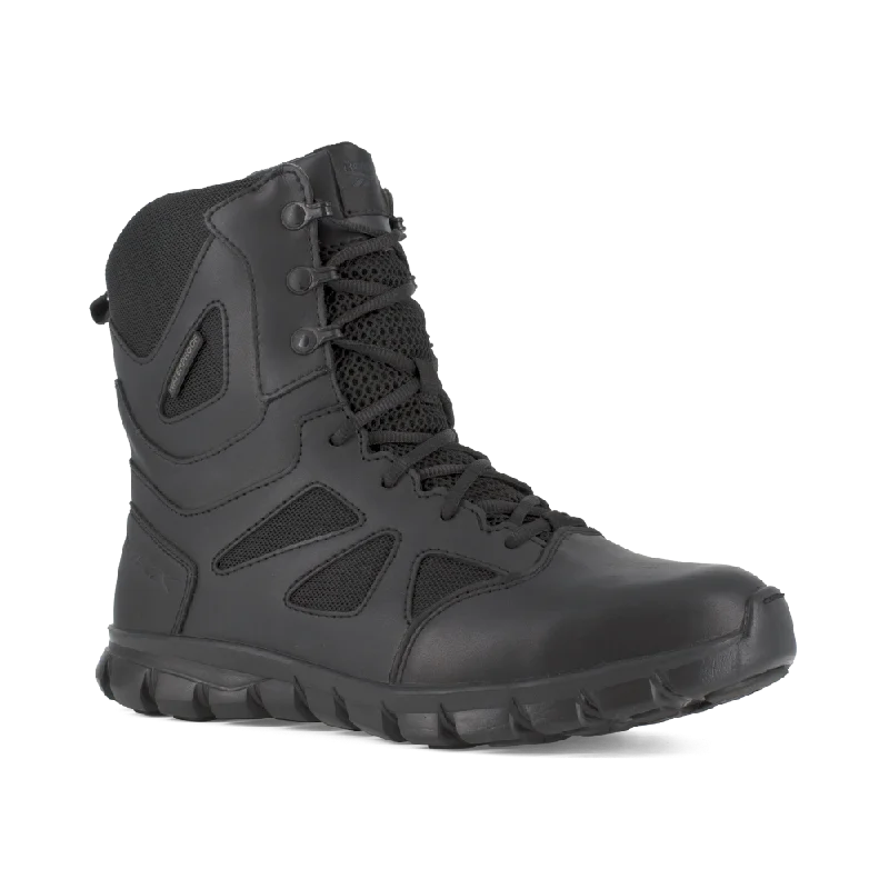 Reebok Sublite Cushion Waterproof Side Zip Tactical Boot RB8806