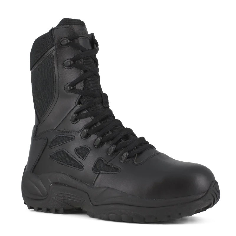 Reebok Rapid Response Stealth Size Zip Composite Toe Tactical Boot RB8874