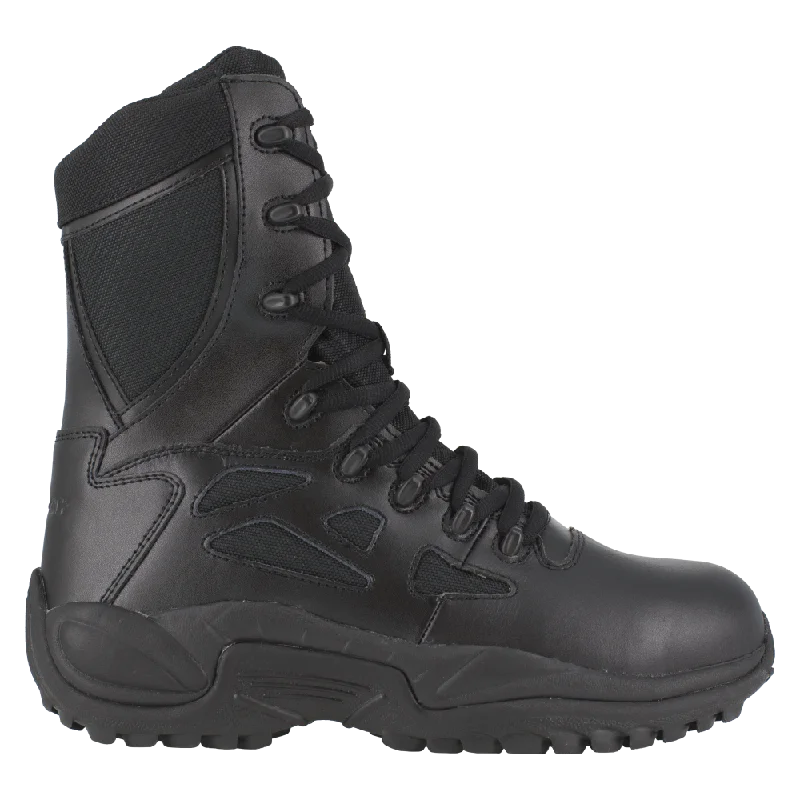 Reebok Rapid Response Stealth Size Zip Composite Toe Tactical Boot RB8874