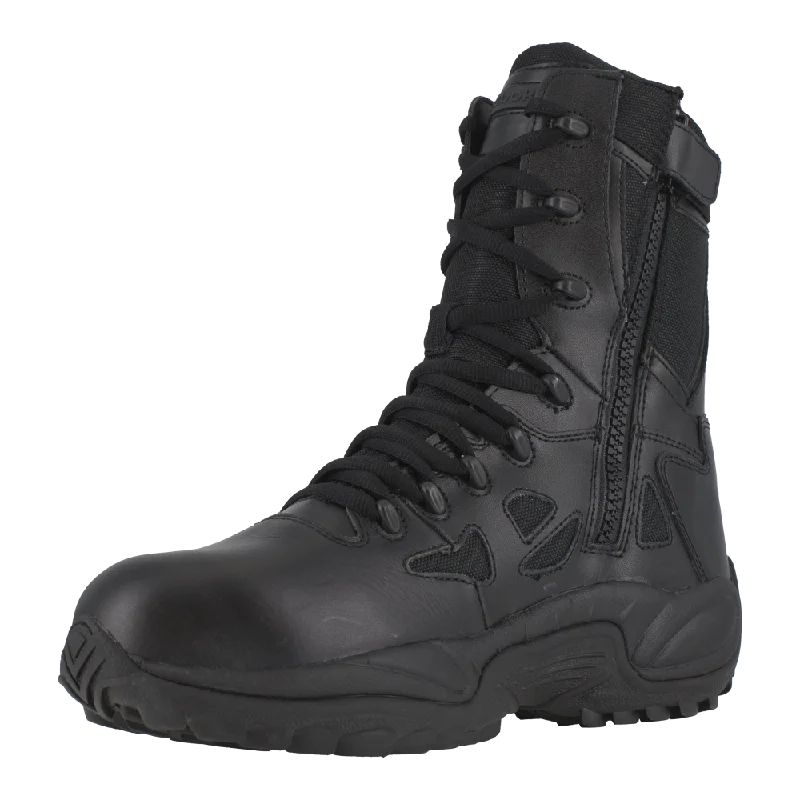 Reebok Rapid Response Stealth Size Zip Composite Toe Tactical Boot RB8874