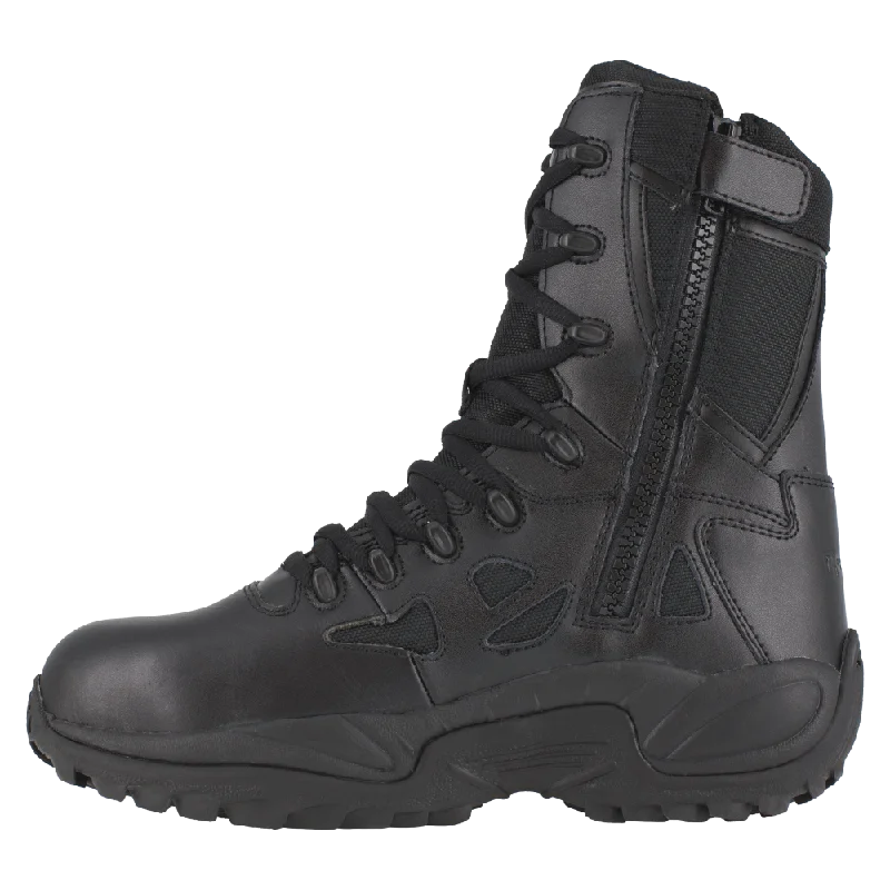 Reebok Rapid Response Stealth Size Zip Composite Toe Tactical Boot RB8874