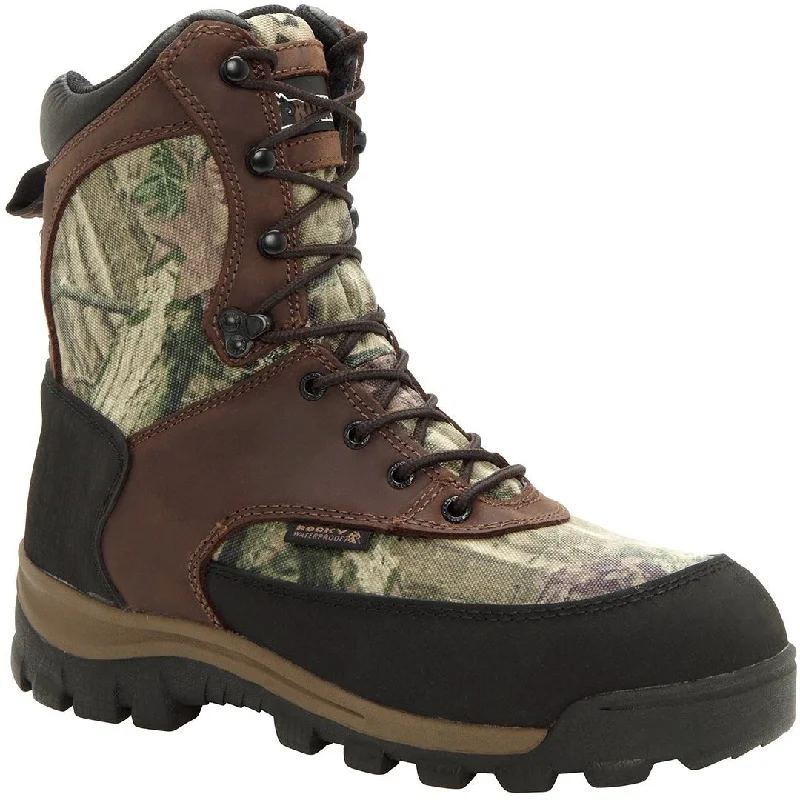 Rocky Men's Core 8"" WP 800G Thinsulate Hunt Boot - Mossy Oak - FQ0004755