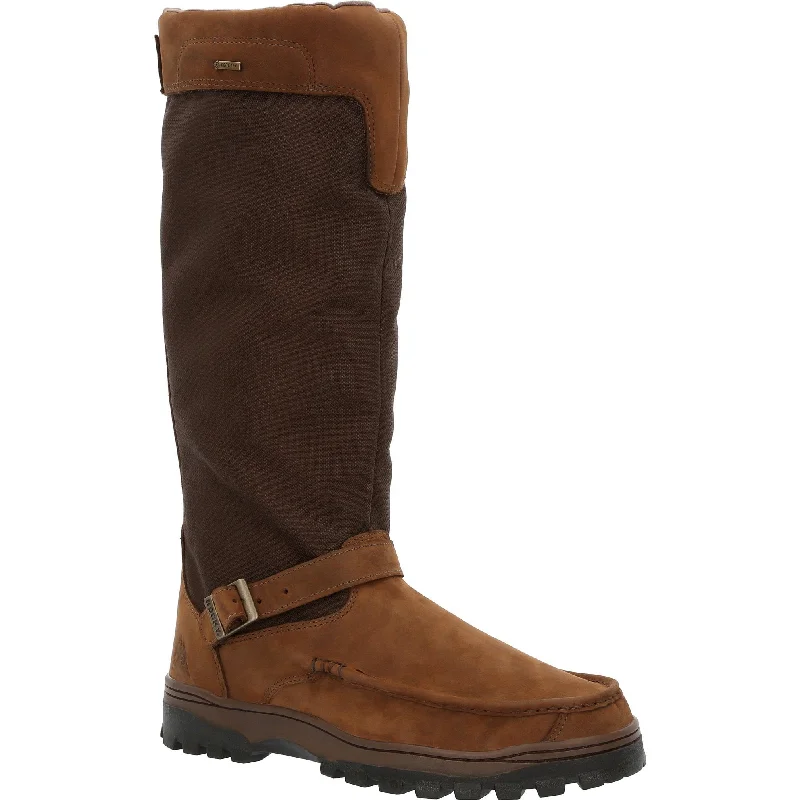 Rocky Men's Outback GORE-TEX® 16"" WP Outdoor Snake Boot- Brown- RKS0550