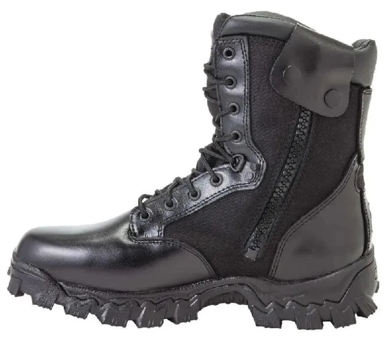 Rocky Waterproof Side Zipper Black Duty Boot 2173