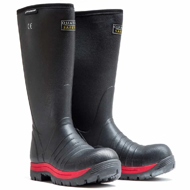 Skellerup Quatro S5 Super Safety Wellies - Black