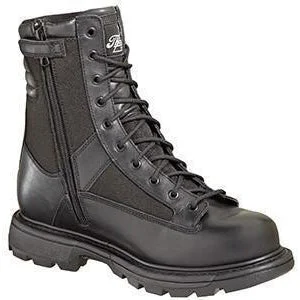 Thorogood Men's Station GEN-flex2 8"" Side Zip Duty Boot Black-834-7991