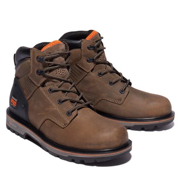 Timberland Pro Men's Ballast 6"" Soft Toe Work Boot- Coffee TB0A29JP214