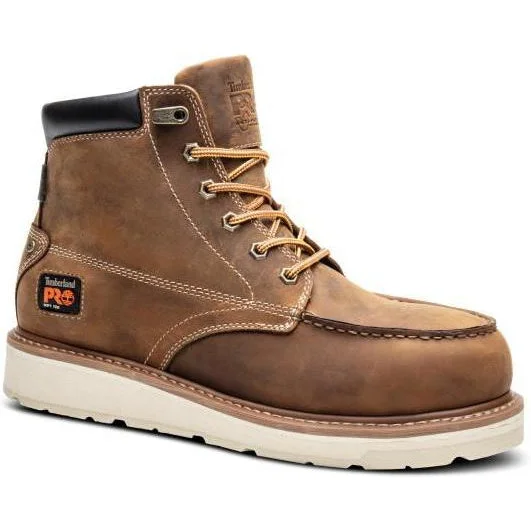 Timberland Pro Men's Gridworks 6"" Soft Toe WP Work Boot - TB1A2AXR214