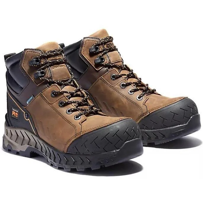 Timberland Pro Men's Work Summit 6"" Comp Toe WP Work Boot- TB0A225Q214