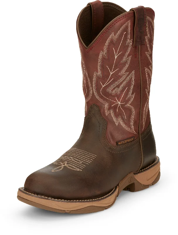 Tony Lama Men's 3R® Mankato Espresso Waterproof Western Work Boots RR3362