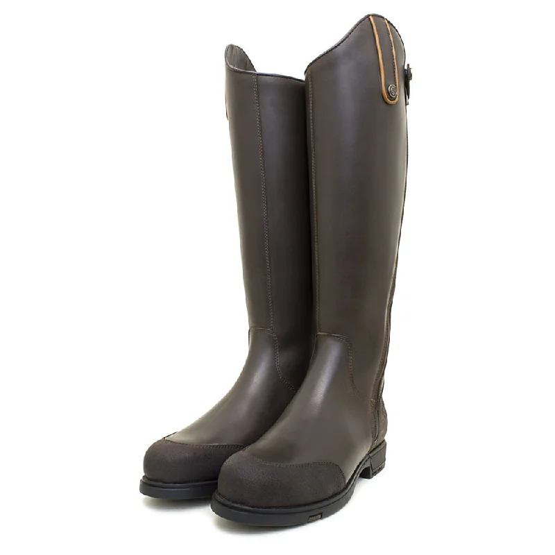 Vermont Storm Waterproof Long Riding Boots - Brown