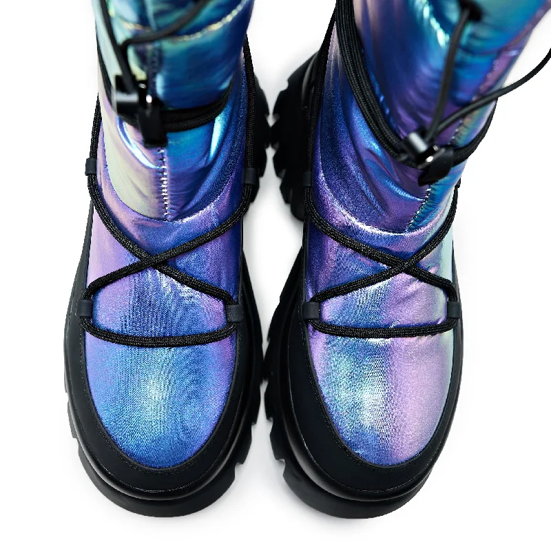 A Glass Mirage Snow Boots - Rainbow