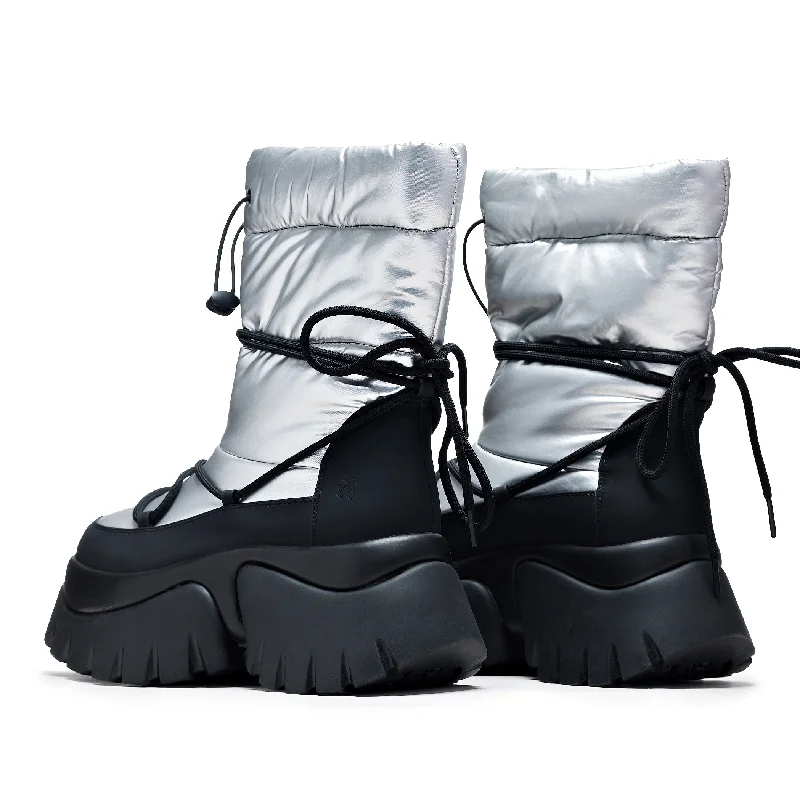 A Glass Mirage Snow Boots - Steel