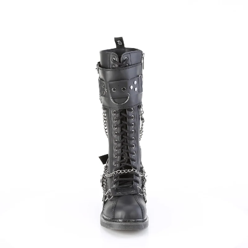 Knee High Combat Boots Bolt-415 (UNISEX)