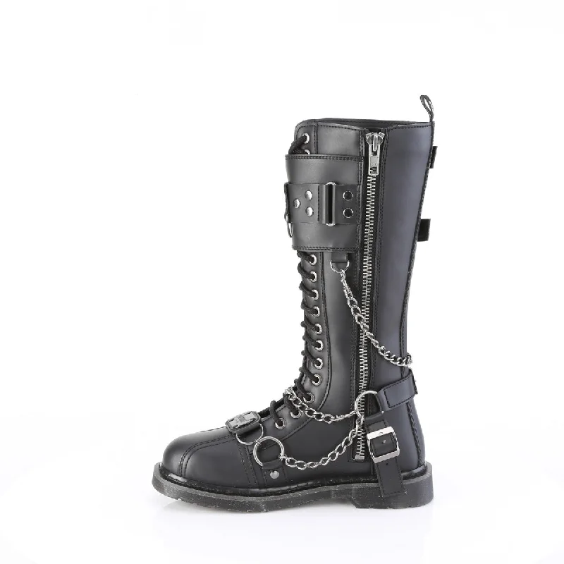 Knee High Combat Boots Bolt-415 (UNISEX)