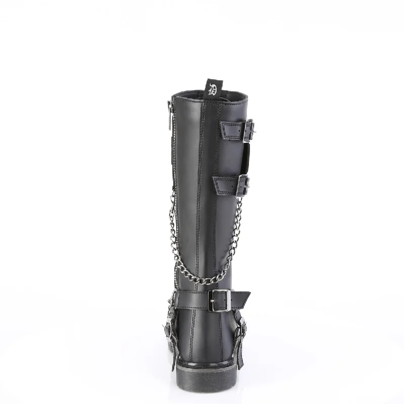 Knee High Combat Boots Bolt-415 (UNISEX)