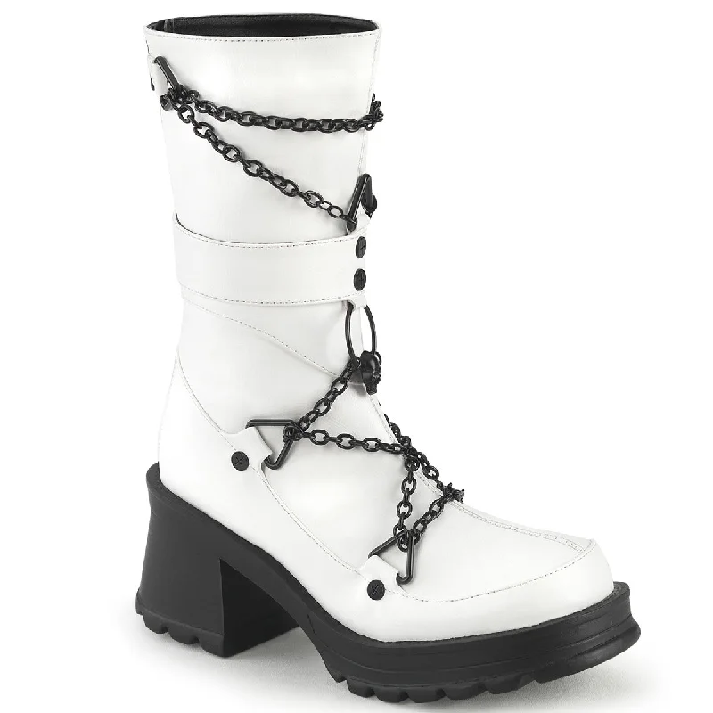 Chain My Punk Black White (Demonia Bratty-120)