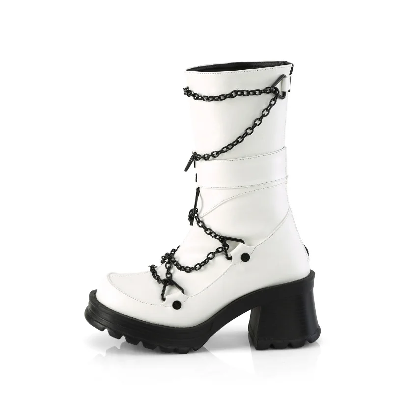 Chain My Punk Black White (Demonia Bratty-120)