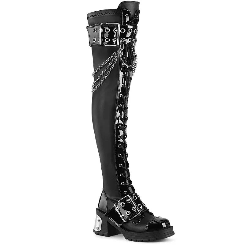 CyberGoth Over The Knee Boots