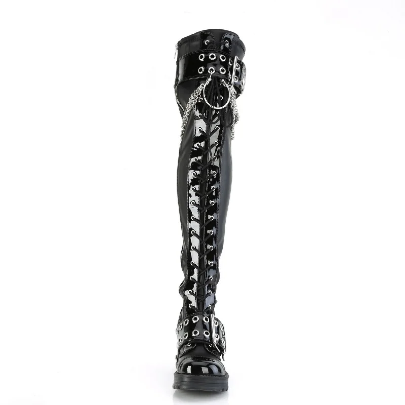 CyberGoth Over The Knee Boots