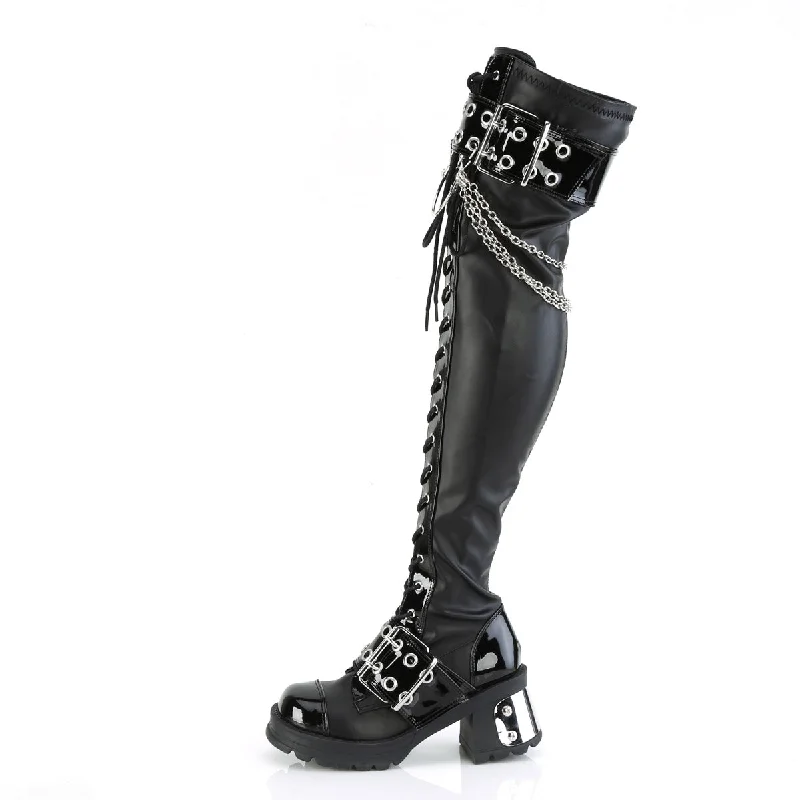 CyberGoth Over The Knee Boots