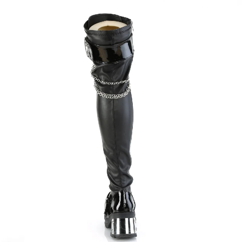 CyberGoth Over The Knee Boots