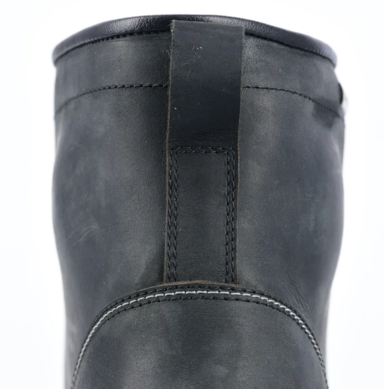 Hardy Charcoal Biker Boots by Oxford