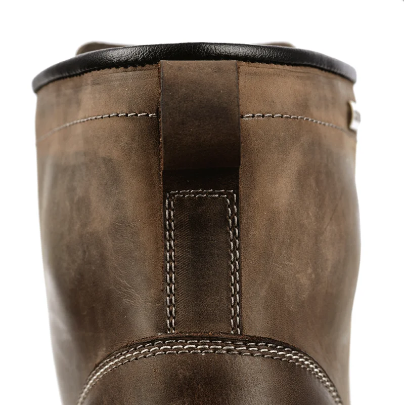 Hardy Brown Biker Boots by Oxford