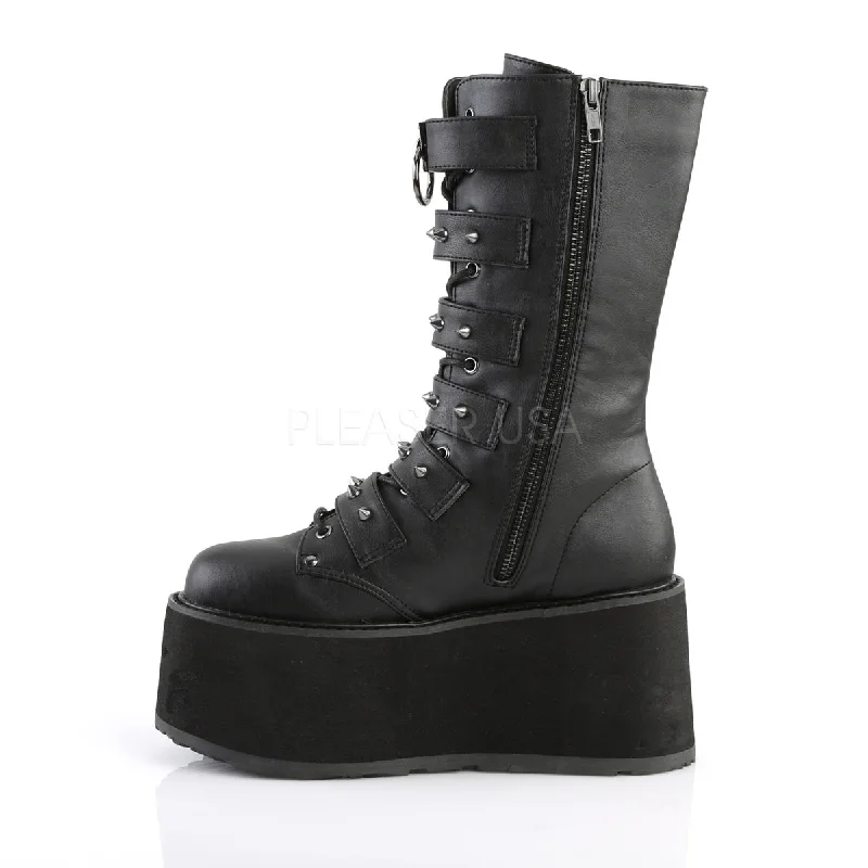 Damned Platform Boots Black