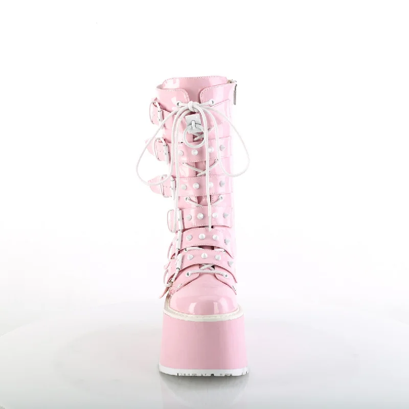 Damned Platform Boots Pink